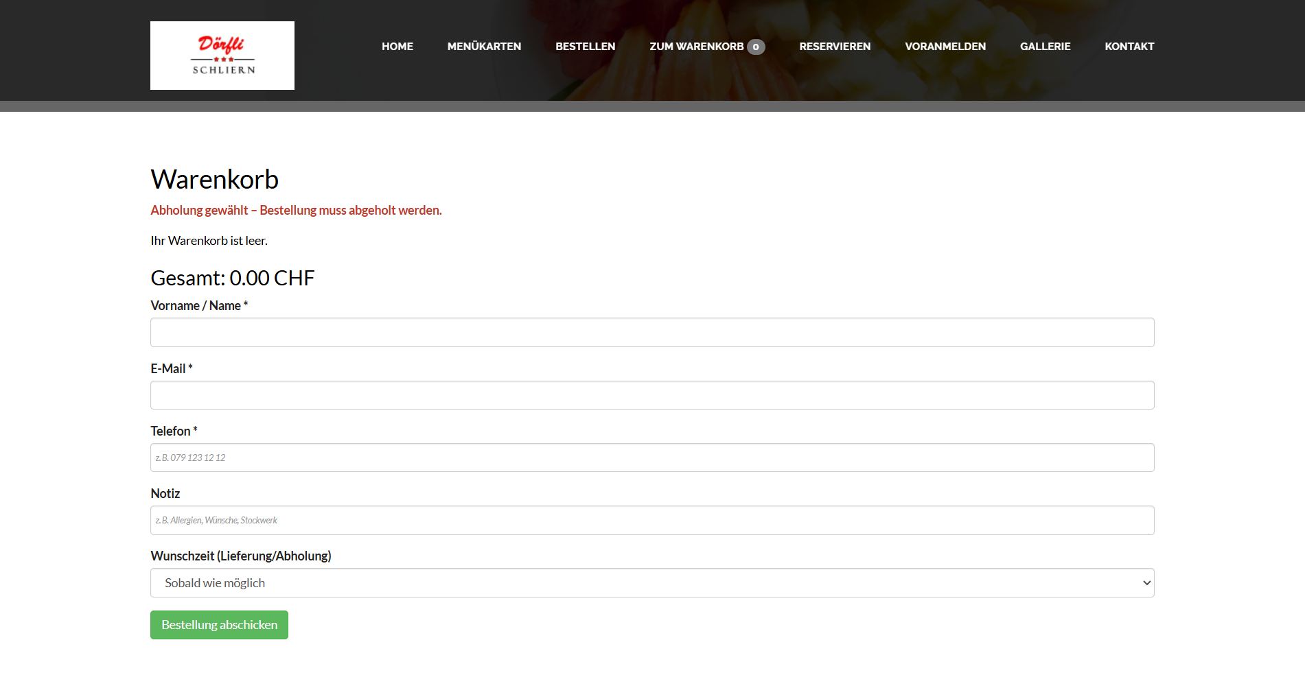 Ferienhaus Elfi – Website Screenshot