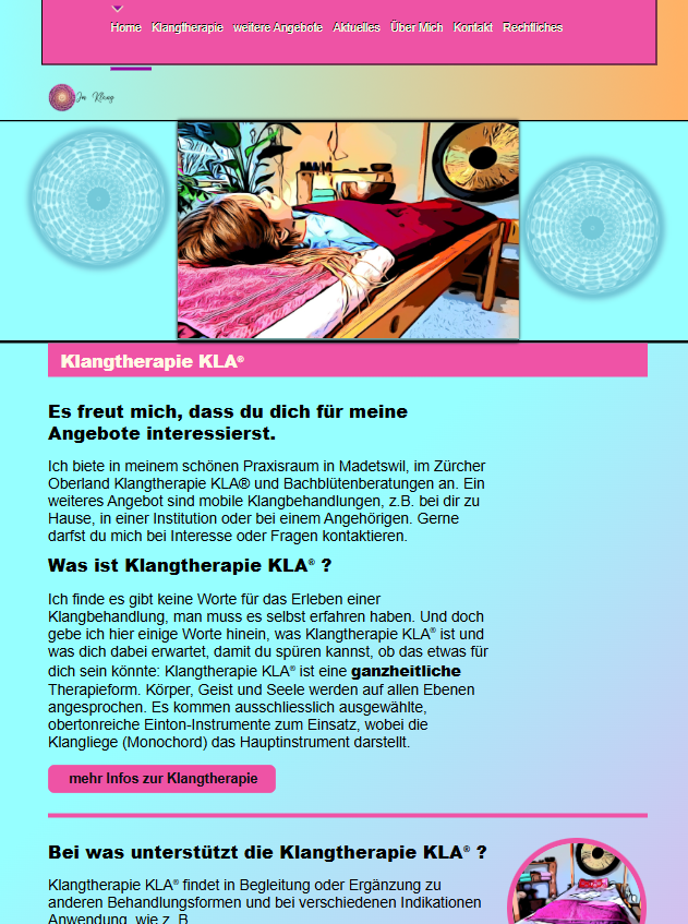 Klangtherapie imKlang