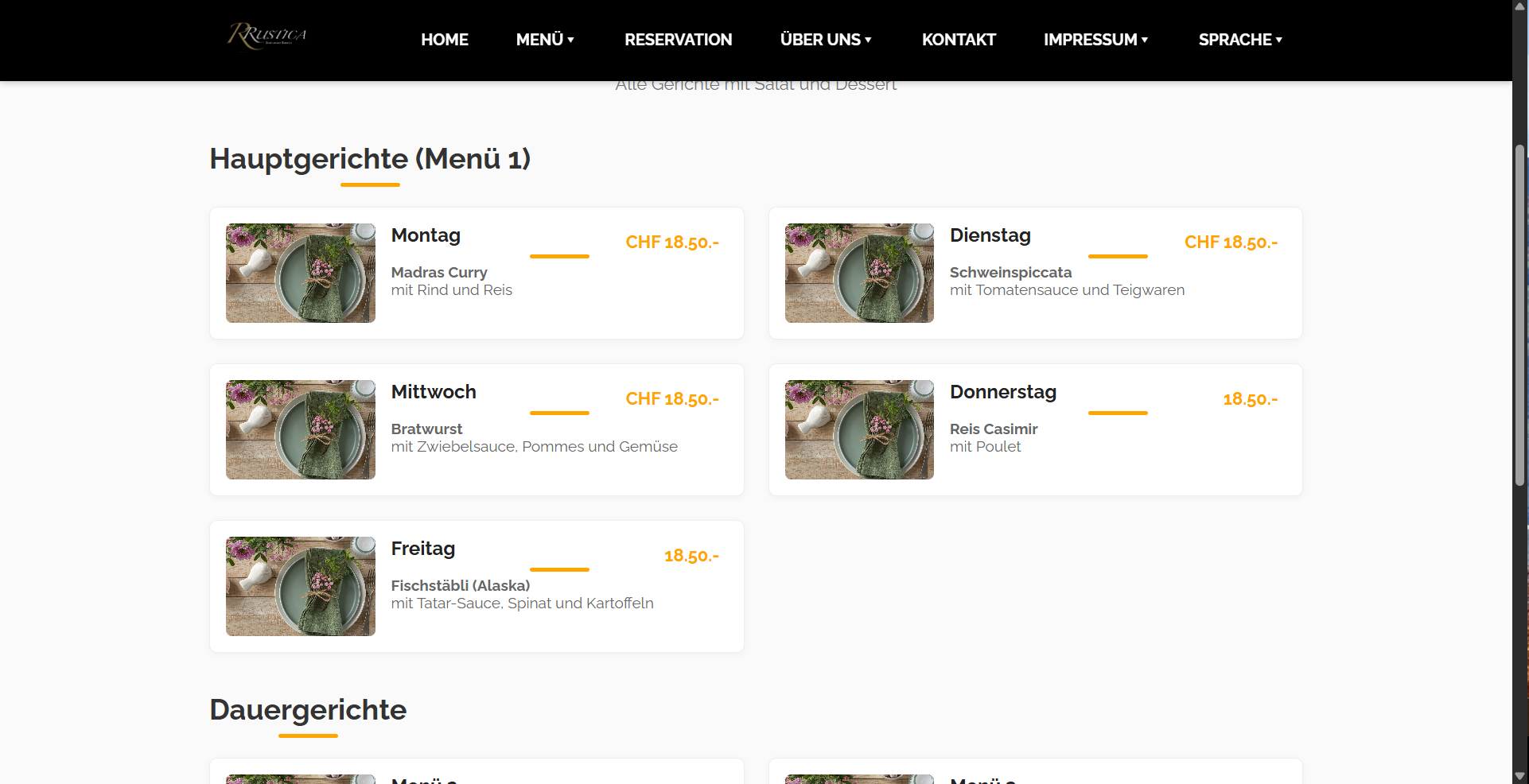Ferienhaus Elfi – Website Screenshot